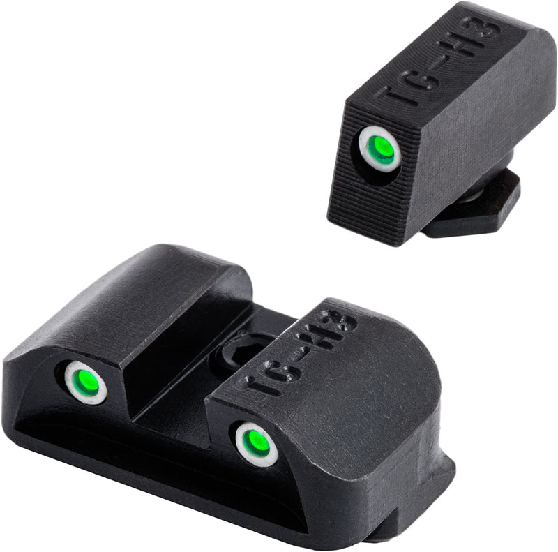 TRUGLO Tritium Green Gun Night Sight Compatible with Glock - Tool Combos Available Sporting Goods > Outdoor Recreation > Fishing > Fishing Rods TruGlo Glock 17, 17L, 19, 22, 23, 24 and more  