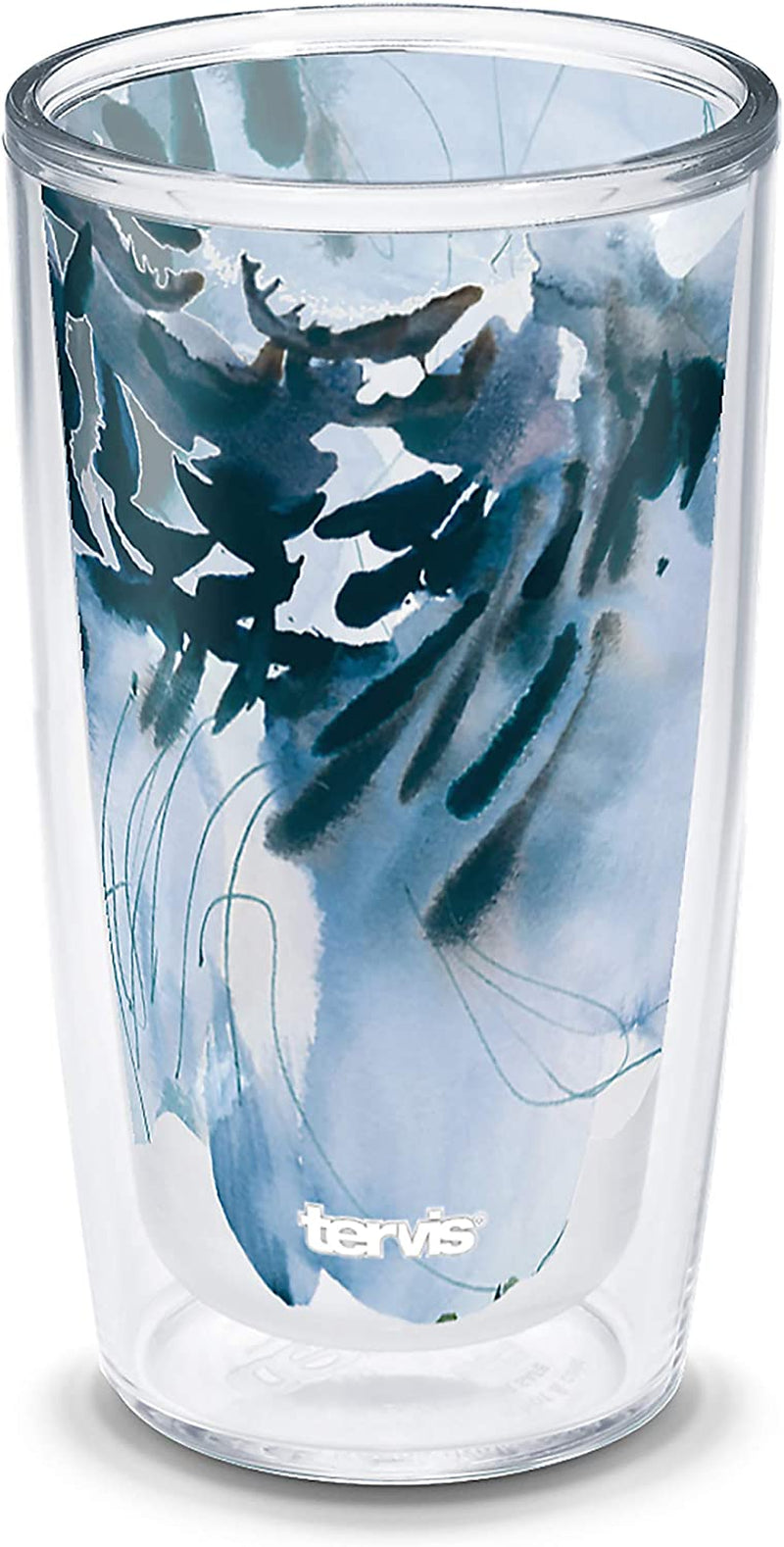 Tervis Made in USA Double Walled Kelly Ventura Insulated Tumbler Cup Keeps Drinks Cold & Hot, 16Oz 4Pk, Hillside Home & Garden > Kitchen & Dining > Tableware > Drinkware Tervis Bloom Slate 16oz 