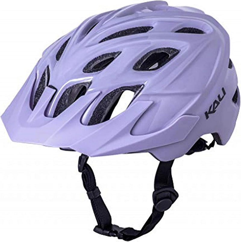 Kali Protectives Chakra Solo Bicycle Helmet; Mountain In-Mould Mountain Bike Helmet Equipped with an Integrated Visor; Dial Fit Closure System; with 21 Vents Sporting Goods > Outdoor Recreation > Cycling > Cycling Apparel & Accessories > Bicycle Helmets Kali Protectives Solid Pastel Large/X-Large 