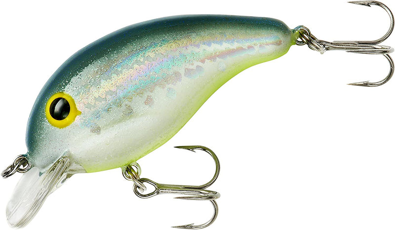 Bandit Series 100 Crankbait Bass Fishing Lures, Dives to 5-Feet Deep, 2 Inches, 1/4 Ounce Sporting Goods > Outdoor Recreation > Fishing > Fishing Tackle > Fishing Baits & Lures Pradco Outdoor Brands Metal Flake Shad  