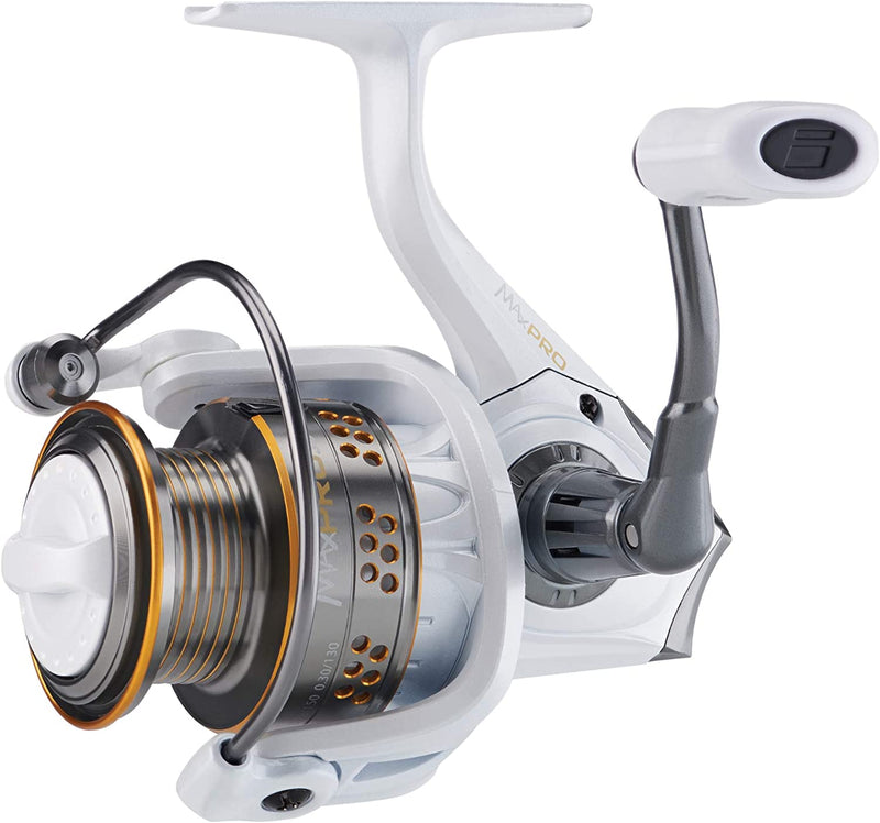 Abu Garcia Max Pro Spinning Reel, Size 60, Right/Left Handle Position, Graphite Body, Corrosion-Resistant, Machined Aluminum Spool, Front Drag System Sporting Goods > Outdoor Recreation > Fishing > Fishing Reels Pure Fishing   