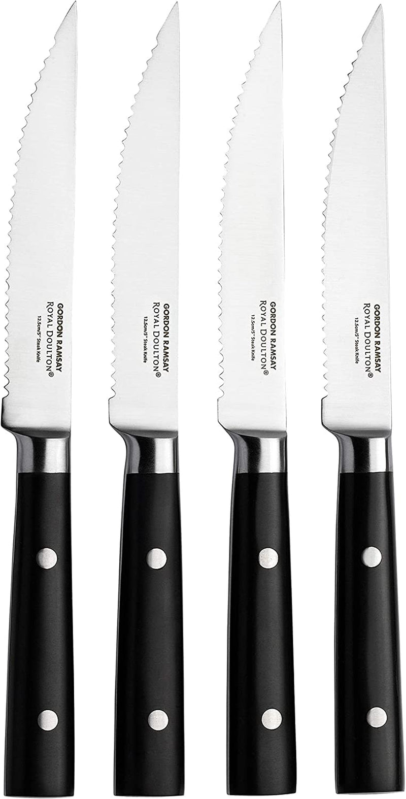 Royal Doulton Exclusively for Gordon Ramsay Knives 4-Piece Steak Knife Set Home & Garden > Kitchen & Dining > Kitchen Tools & Utensils > Kitchen Knives Royal Doulton 4-PIECE STEAK KNIFE SET  