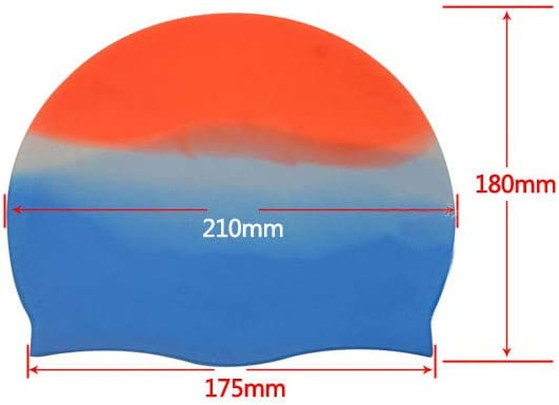 BAOZOON Kids Swimming Cap Unisex Cartoon Waterproof Water Sports Hat for Children Long and Short Hair Boys Girls Age 3-8 Sporting Goods > Outdoor Recreation > Boating & Water Sports > Swimming > Swim Caps BaoZhong   