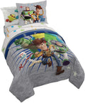 Jay Franco Cocomelon Little Star 5 Piece Twin Size Bed Set - Includes Comforter & Sheet Set - Bedding Features JJ, Yoyo, & Tomtom - Super Soft Fade Resistant Microfiber (Official Cocomelon Product) Home & Garden > Linens & Bedding > Bedding Jay Franco Toy Story 4 Twin 