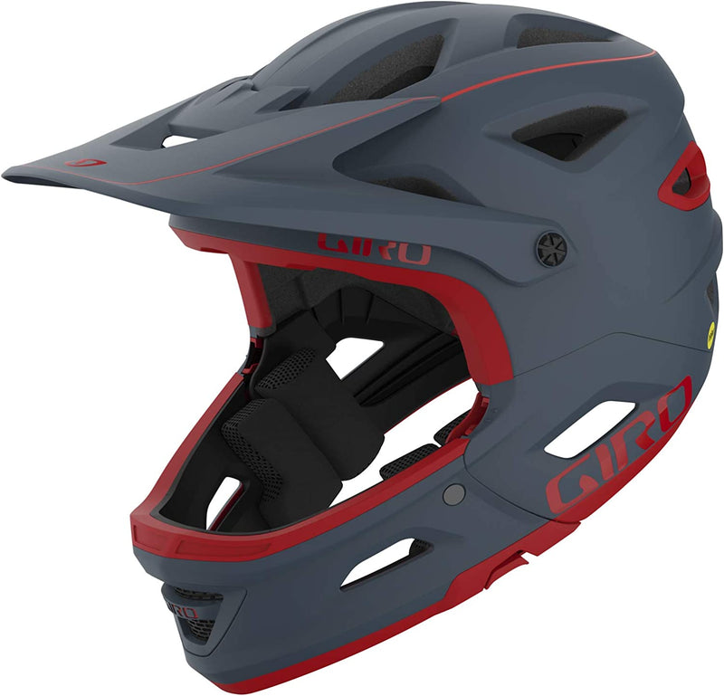 Giro Switchblade MIPS Adult Mountain Cycling Helmet Sporting Goods > Outdoor Recreation > Cycling > Cycling Apparel & Accessories > Bicycle Helmets Giro Matte Portaro Grey/Red (Discontinued) Small (51-55 cm) 