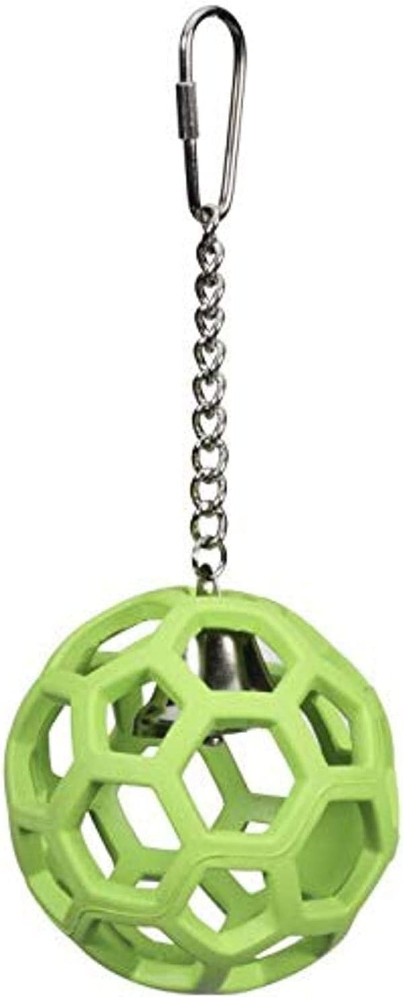 JW Pet Company Activitoys Hol-Ee Roller Parrot Toy, 4 Inch Diameter (Colors Vary ) Animals & Pet Supplies > Pet Supplies > Bird Supplies > Bird Toys JW   