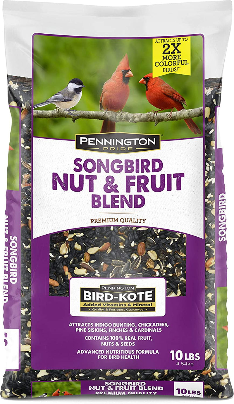 Pennington Pride Waste Free Blend Wild Bird Seed, 10 Lb Animals & Pet Supplies > Pet Supplies > Bird Supplies > Bird Food Central Garden & Pet Songbird Nut & Fruit  