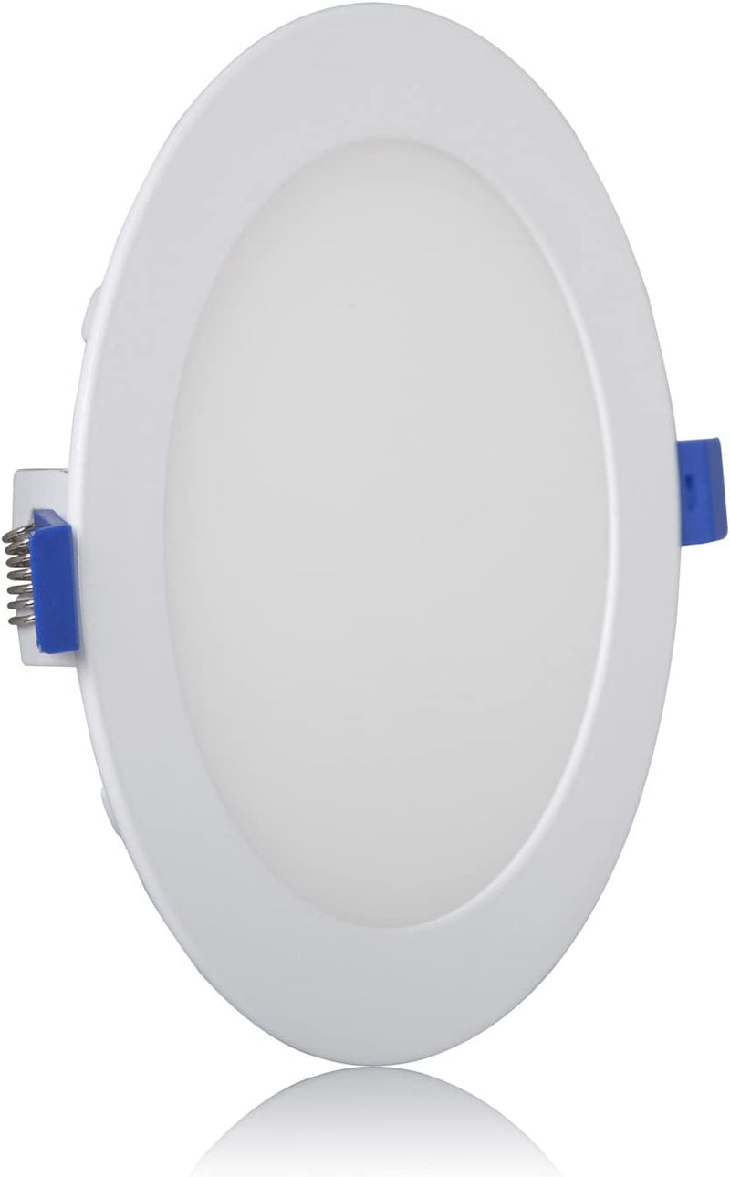 Maxxima 6 In. Dimmable Ultra Thin round LED Downlight, Flat Panel Light Fixture, Recessed Retrofit, 1050 Lumens, Daylight White 5000K, 14 Watt, Junction Box Included Home & Garden > Lighting > Flood & Spot Lights Maxxima   