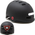 Goride Bike Helmet - Rechargeable Front,Back LED Helmet Light - CPSC Certified Bicycle Helmet - Bike Helmets for Adults with Adjustable Strap - Bright Lights Get Noticed Sporting Goods > Outdoor Recreation > Cycling > Cycling Apparel & Accessories > Bicycle Helmets Go Black Large 