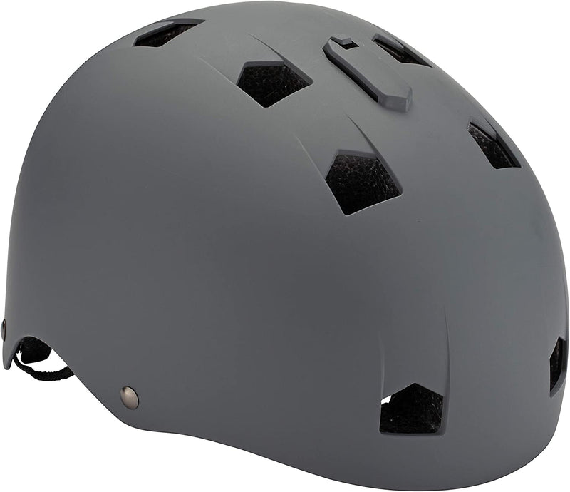 Mongoose All Terrain and Outtake BMX Bike Helmet, Kids and Youth, Multi Sport, Multiple Colors Sporting Goods > Outdoor Recreation > Cycling > Cycling Apparel & Accessories > Bicycle Helmets Pacific Cycle, inc. Grey Outtake Youth