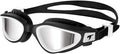 Toba Swimming Goggles, Polarized Anti-Fog Lens UV Protection Leakproof Swim Goggles for Men, Women, Adults Sporting Goods > Outdoor Recreation > Boating & Water Sports > Swimming > Swim Goggles & Masks TOBA Black White Silver  