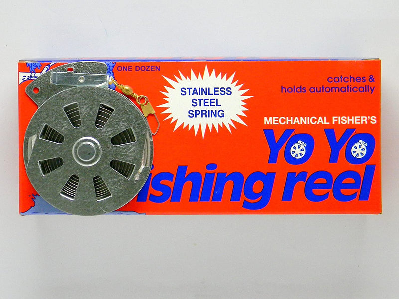 4 Mechanical Fisher'S Yo Yo Fishing Reels -Package of 4 Reels- Yoyo Fish Trap -(FLAT TRIGGER MODEL) Sporting Goods > Outdoor Recreation > Fishing > Fishing Reels HogWilder   