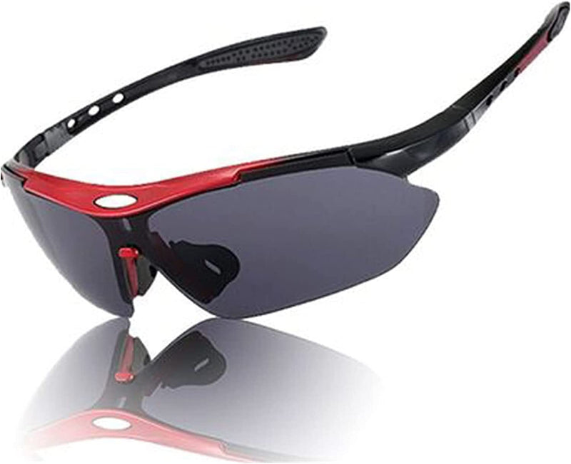PJRYC Men Women Fishing Glasses Sun Goggles Camping Hiking Driving Cycling Eyewear Sport Sunglasses (Color : 03) Sporting Goods > Outdoor Recreation > Cycling > Cycling Apparel & Accessories PJRYC 04  