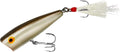 Rebel Lures Pop-R Topwater Popper Fishing Lure Sporting Goods > Outdoor Recreation > Fishing > Fishing Tackle > Fishing Baits & Lures Pradco Outdoor Brands G-Finish Silver/Black Pop-r (1/4 Oz) 