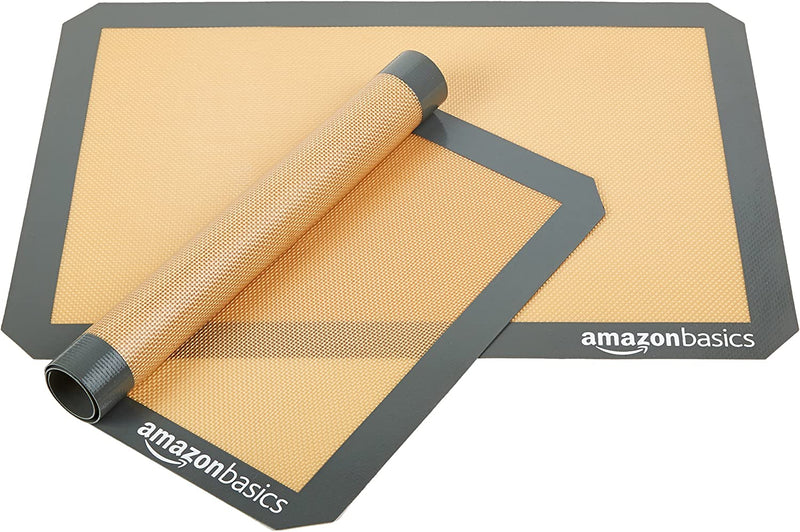 Silicone, Non-Stick, Food Safe Baking Mat - Pack of 2 Home & Garden > Kitchen & Dining > Cookware & Bakeware KOL DEALS   