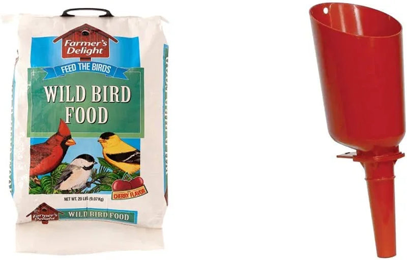 Wagner'S 53002 Farmer'S Delight Wild Bird Food with Cherry Flavor, 10-Pound Bag Animals & Pet Supplies > Pet Supplies > Bird Supplies > Bird Food Wagner's Wild Bird Food + Release Seed Scoop 20-Pound Bag 