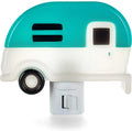 Camco Camper Nightlight | Features a 360-Degree Swivel Base | Includes (1) 120V LED Bulb | Blue Color (53103),One Size Home & Garden > Lighting > Night Lights & Ambient Lighting Unknown Blue  