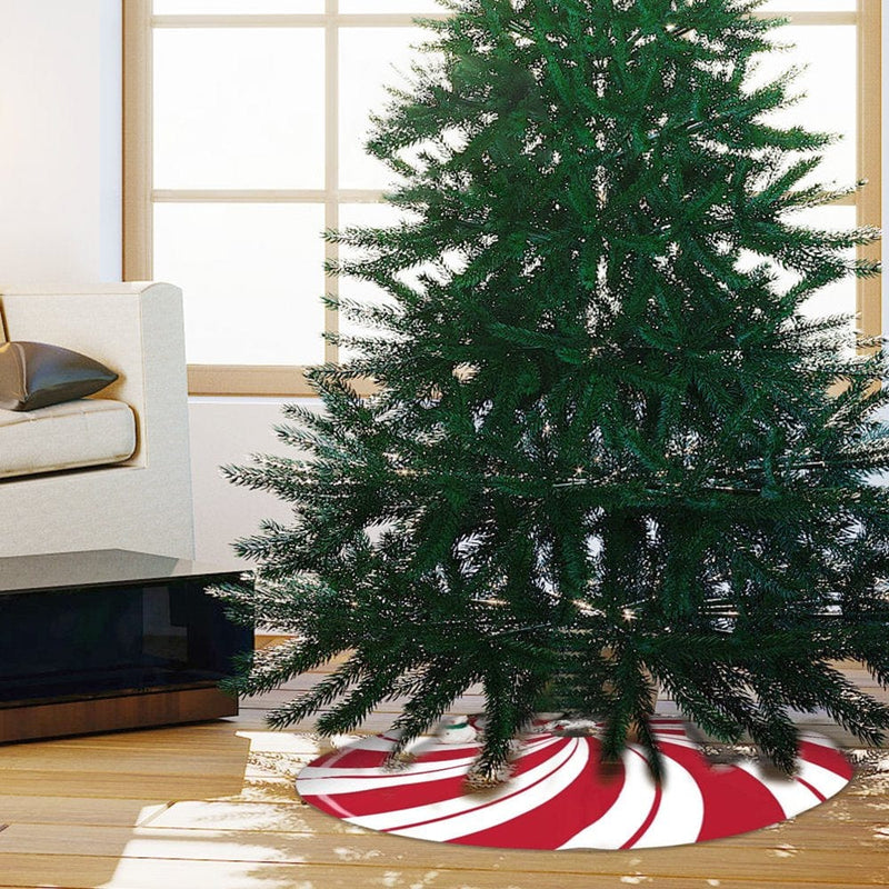 Candy Tree Christmas Tree Skirt Decoration Christmas Tree Skirt Home & Garden > Decor > Seasonal & Holiday Decorations > Christmas Tree Skirts MAHAQI   