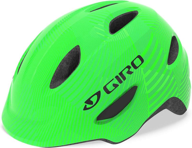 Giro Scamp MIPS Youth Recreational Cycling Helmet Sporting Goods > Outdoor Recreation > Cycling > Cycling Apparel & Accessories > Bicycle Helmets Giro Green/Lime Lines (Discontinued) X-Small (45-49 cm) 