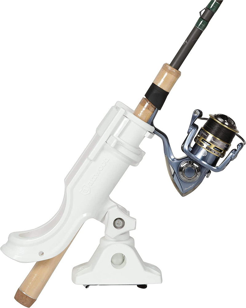 Attwood 5009W4 Rod Holder, White, Sporting Goods > Outdoor Recreation > Fishing > Fishing Rods Attwood   
