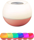 Enbrighten Color-Changing LED Lamp, Modern Night Light, Dimmable White & Vibrant RGB, Touch Sensor On/Off, Compact, Ideal for Bedside, Office, Dorm, Kid'S Room, Cobalt, 49534, Blue Home & Garden > Lighting > Night Lights & Ambient Lighting Enbrighten Modern, Coral  