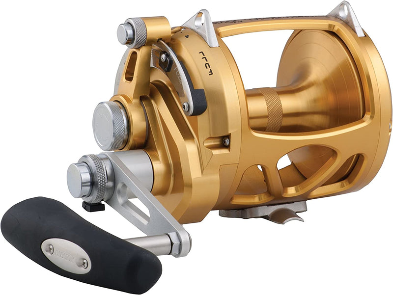 Penn International VI Conventional Fishing Reels (All Models & Sizes) Sporting Goods > Outdoor Recreation > Fishing > Fishing Reels PENN Gold Visw - Two Speed, Wide 50