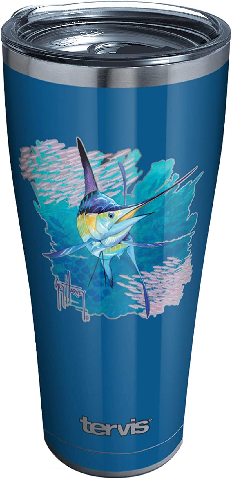 Tervis Made in USA Double Walled Guy Harvey - Offshore Haul Marlin Insulated Tumbler Cup Keeps Drinks Cold & Hot, 16Oz Mug, Classic Home & Garden > Kitchen & Dining > Tableware > Drinkware Tervis Stainless Steel 30oz 