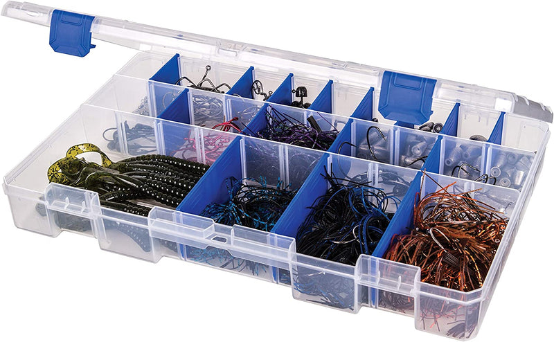 Flambeau Outdoors 4007 Tuff Tainer, Fishing Tackle Tray Box, Includes [12] Zerust Dividers, 24 Compartments Sporting Goods > Outdoor Recreation > Fishing > Fishing Tackle Flambeau Inc. 5003 Tuff Tainer  