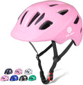 GLAF Toddler Bike Helmet Kids Baby Bike Helmet for 1 Year Old and up Girls Boys Multi Sport Adjustable for Scooter Bicycle Infant Youth Child Skateboard Safety Cycling Sporting Goods > Outdoor Recreation > Cycling > Cycling Apparel & Accessories > Bicycle Helmets GLAF PINK S-M (20.4''-22'') (3-8 years) 
