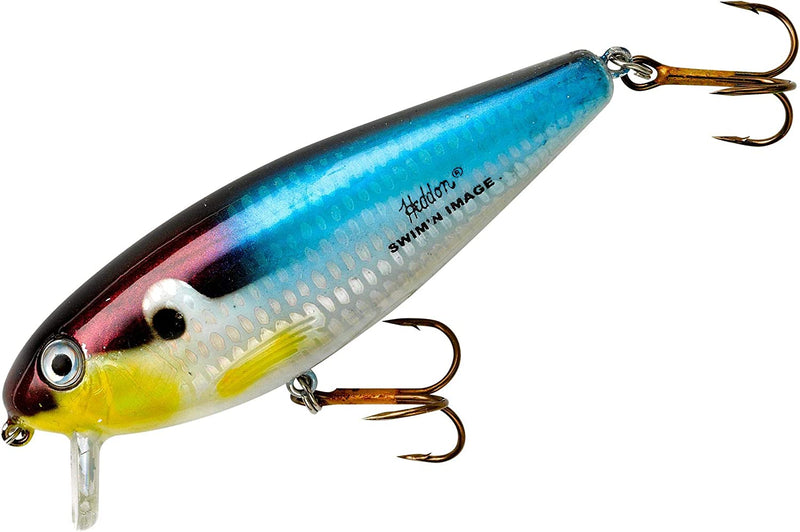 Heddon Swim'N Image Shallow-Running Crankbait Fishing Lure, 3 Inch, 7/16 Ounce Sporting Goods > Outdoor Recreation > Fishing > Fishing Tackle > Fishing Baits & Lures Pradco Outdoor Brands Threadfin Shad  