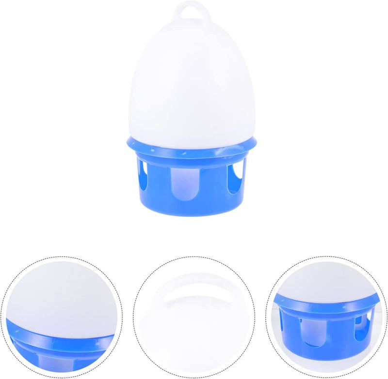 GLSTOY Container Feeders Suppliers Tool Useful Water Feeder- Watering Drinking Birds for Chicken Large Pet Accessories Feeder, Plastic with Dove Holder Cage Pot Feeding L Kettle Animals & Pet Supplies > Pet Supplies > Bird Supplies > Bird Cage Accessories > Bird Cage Food & Water Dishes GLSTOY   