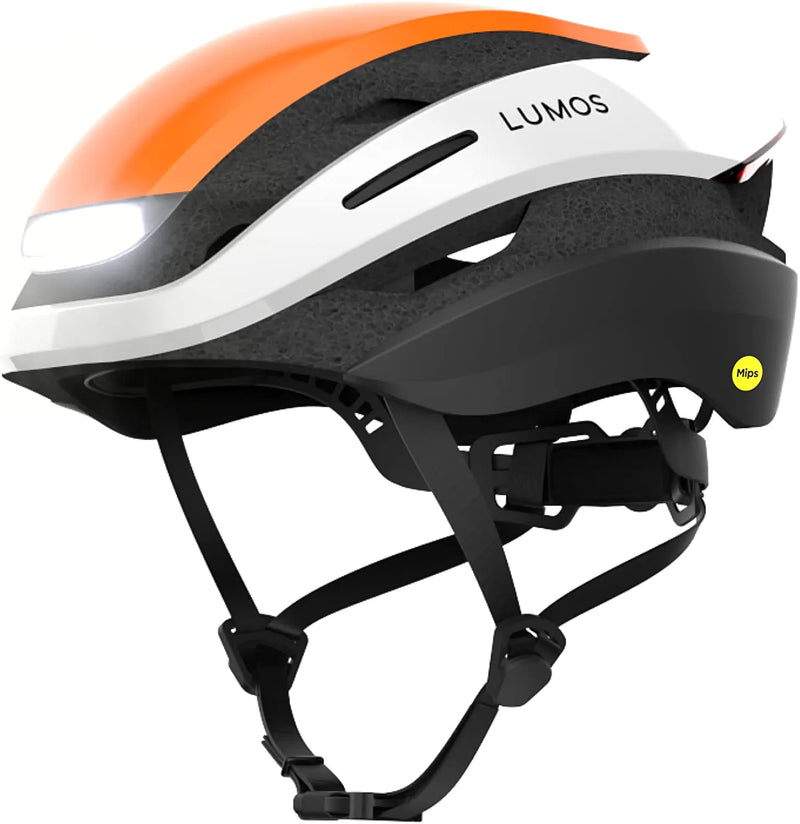 Lumos Ultra Smart Bike Helmet | Customizable Front and Back LED Lights with Turn Signals | Road Bicycle Helmets for Adults: Men, Women Sporting Goods > Outdoor Recreation > Cycling > Cycling Apparel & Accessories > Bicycle Helmets Lumos MarmaLED with MIPS M-L (21-1/4” to 24” / 54 to 61cm) 
