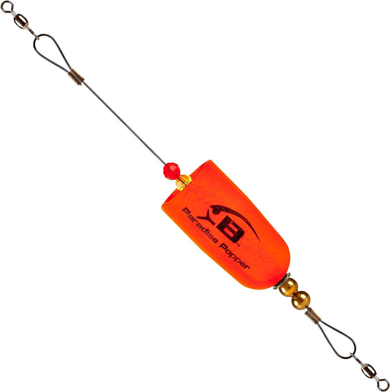 Bomber Lures Paradise Popper X-Treme Popping Cork Float for Carolina Rig Sporting Goods > Outdoor Recreation > Fishing > Fishing Tackle > Fishing Baits & Lures Pradco Outdoor Brands Orange Popper 
