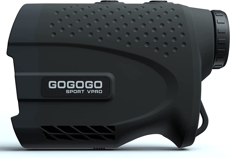 Gogogo Sport Vpro Laser Rangefinder for Golf & Hunting Range Finder Distance Measuring with High-Precision Flag Pole Locking Vibration Function Slope Mode Continuous Scan Sporting Goods > Outdoor Recreation > Winter Sports & Activities Gogogo Sport Vpro GS24 Black  