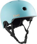 TSG Meta Skate & Bike Helmet W/Dial Fit System | for Cycling, BMX, Skateboarding, Rollerblading, Roller Derby, E-Boarding, E-Skating, Longboarding, Vert, Park, Urban Sporting Goods > Outdoor Recreation > Cycling > Cycling Apparel & Accessories > Bicycle Helmets TSG satin blue tint S/M 54-57 cm 