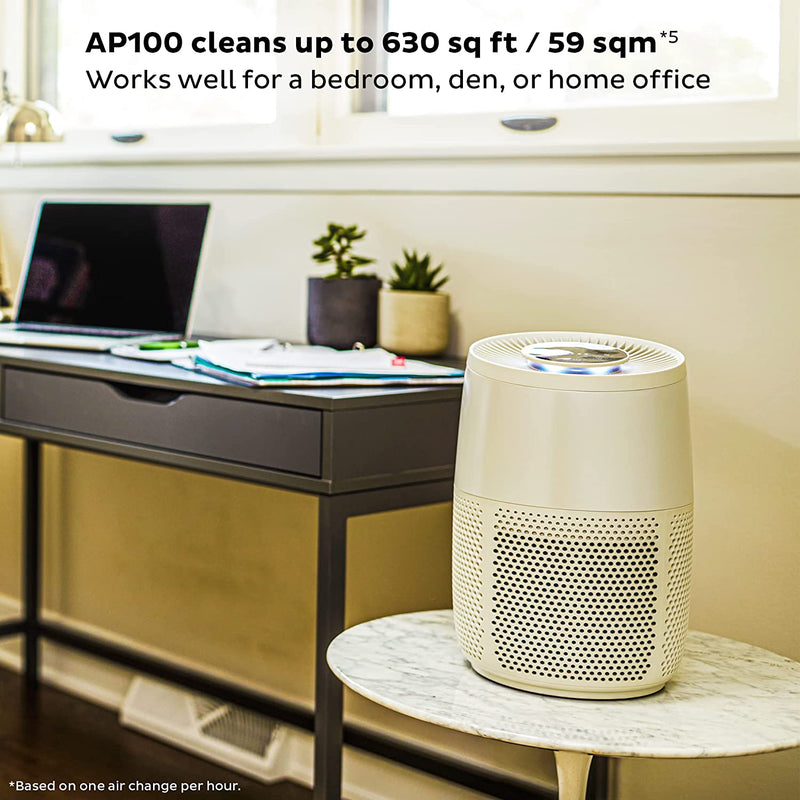 Instant HEPA Quiet Air Purifier, from the Makers of Instant Pot with Plasma Ion Technology for Rooms up to 630Ft2; Removes 99% of Dust, Smoke, Odors, Pollen & Pet Hair, for Bedrooms & Offices, Pearl Home & Garden > Household Supplies > Storage & Organization Instant   