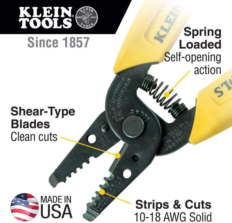 Klein Tools 92906 Tool Set, Basic Tool Kit Has Klein Tools Hand Tools for Apprentice or Home: Pliers, Wire Stripper / Cutter, Screwdrivers, 6-Piece Sporting Goods > Outdoor Recreation > Fishing > Fishing Rods Klein Tools   