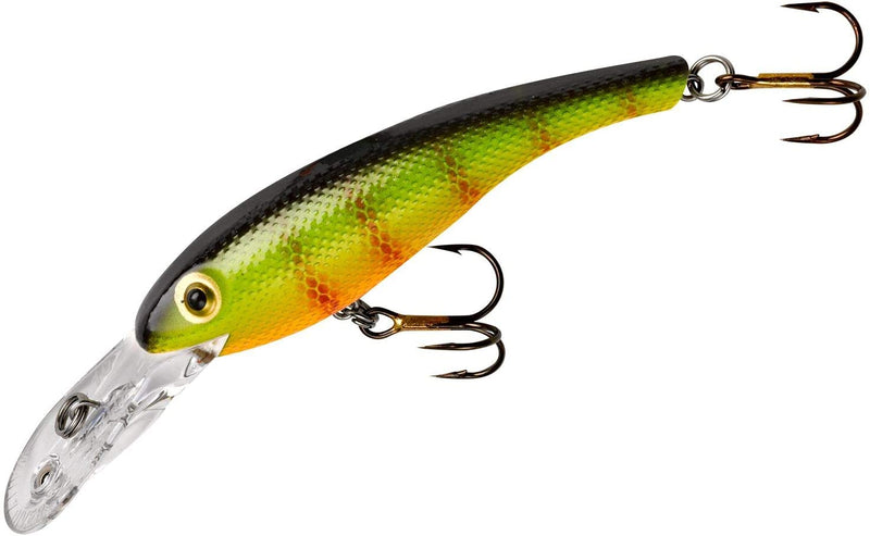 Cotton Cordell Wally Diver Walleye Crankbait Fishing Lure Sporting Goods > Outdoor Recreation > Fishing > Fishing Tackle > Fishing Baits & Lures Pradco Outdoor Brands Perch 3 1/8", 1/2 oz 