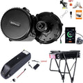 BAFANG BBS02 48V 750W Mid Drive Kit with Battery (Optional), 8Fun Bicycle Motor Kit with LCD Display & Chainring, Electric Brushless Bike Motor Motor Para Bicicleta for 68-73Mm BB Sporting Goods > Outdoor Recreation > Cycling > Bicycles BAFANG DPC18 Display 48T (NO Battery) 
