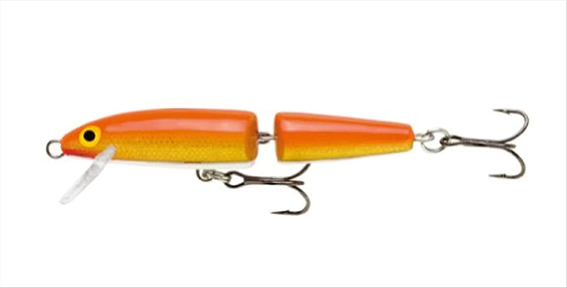 Rapala Rapala Jointed 05 Sporting Goods > Outdoor Recreation > Fishing > Fishing Tackle > Fishing Baits & Lures Rapala Gold Fluorescent Red Size 5, 2-Inch 