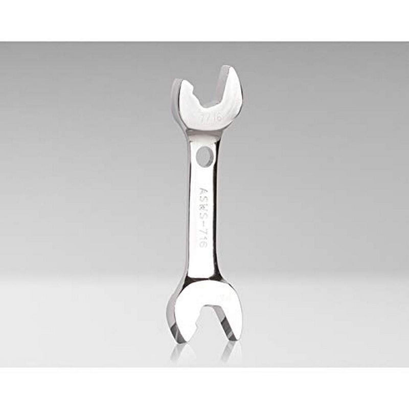 Jonard Tools ASW-716, Double Ended Speed Wrench, Angled Head, 7/16" Sporting Goods > Outdoor Recreation > Fishing > Fishing Rods Jonard Industries Double End, 4" Length 7/16" 