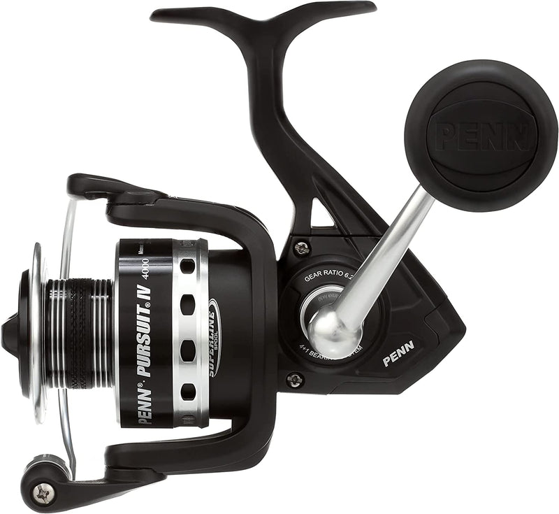 Penn Pursuit III Nearshore Spinning Fishing Reel, Size 5000, Corrosion-Resistant Graphite Body and Line Capacity Rings, Machined Aluminum Superline Spool, HT-100 Drag System Sporting Goods > Outdoor Recreation > Fishing > Fishing Reels Pure Fishing   