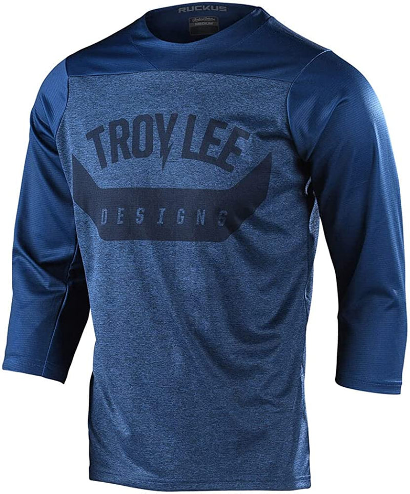 Ruckus Jersey; ARC Sporting Goods > Outdoor Recreation > Cycling > Cycling Apparel & Accessories Troy Lee Designs Slate Blue Small 