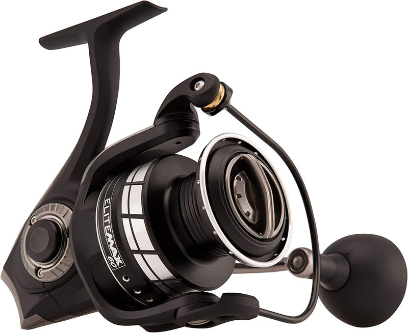 Abu Garcia Elite Max Spinning Reel, Size 60, Right/Left Handle Position, Hybrid Front Drag for Smooth Operation, Saltwater or Freshwater Fishing Reel Sporting Goods > Outdoor Recreation > Fishing > Fishing Reels Pure Fishing Rods & Combos Elite Max-60  