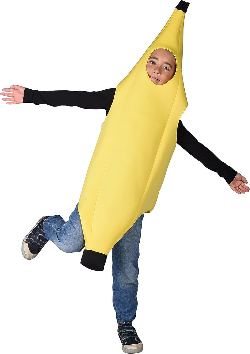Rasta Imposta Ultimate Banana Tropical Fruit Halloween Costume, Child Size 7-10