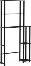 Furinno Turn-N-Tube with 5 Shelves Toilet Space Saver, Espresso/Black Home & Garden > Household Supplies > Storage & Organization Furinno Espresso/Black With Side Shelves 