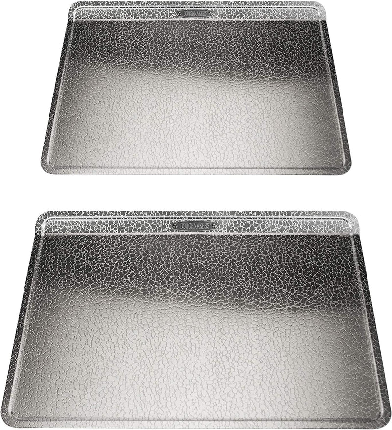 Premium Quality Bakeware, Set of 2 Baking Sheets, 10 X 14-Inch Biscuit and 14 X 17.5-Inch Cookie Sheet Home & Garden > Kitchen & Dining > Cookware & Bakeware Doughmakers   
