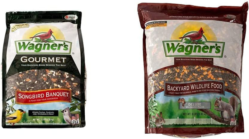 Wagner'S 82042 Songbird Banquet Wild Bird Food, 5-Pound Bag Animals & Pet Supplies > Pet Supplies > Bird Supplies > Bird Food Wagner's Wild Bird Food + Wildlife Food  