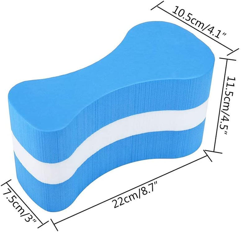 ONNPNN 2 Pieces EVA Pull Buoy Swim Training Float for Swimmers Thicken Foam Flotation Kickboard Swimming Aid Equipments Sporting Goods > Outdoor Recreation > Boating & Water Sports > Swimming ONNPNN   