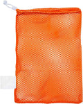 Champion Sports Mesh Sports Equipment Bag - Multipurpose Nylon Drawstring Sack with Lock and ID Tag for Balls, Beach, Laundry